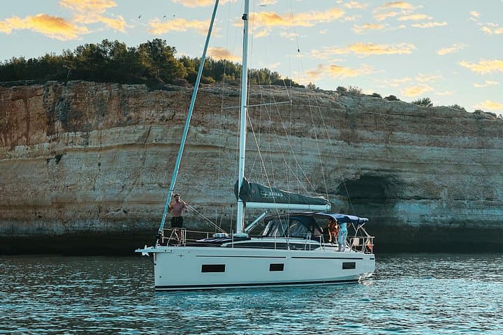 Algarve 7-Hour Sailboat Cruise from Portimão — Caves, Cliffs & Swim Stops photo 4