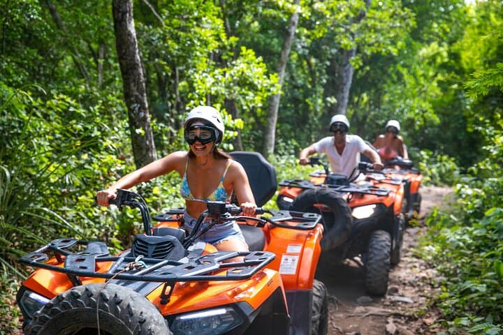 ATV Adventure, Cenote Swim & Tulum Ruins Day Trip from Cancun