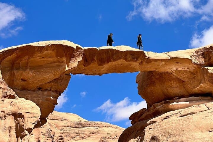 Wadi Rum Full-Day Jeep & Camel Tour — Dunes, Canyons & Bedouin Lunch photo 5
