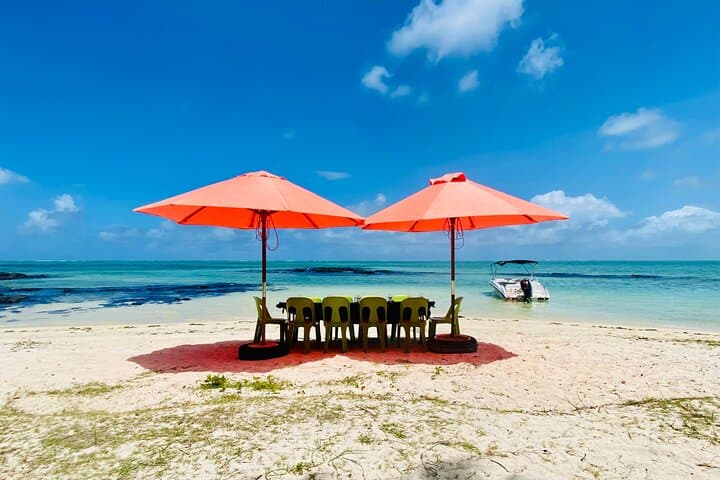 Speed Boat to Ile aux Cerfs — Full-Day South Coast Lagoon Tour from Chantauvent photo 2