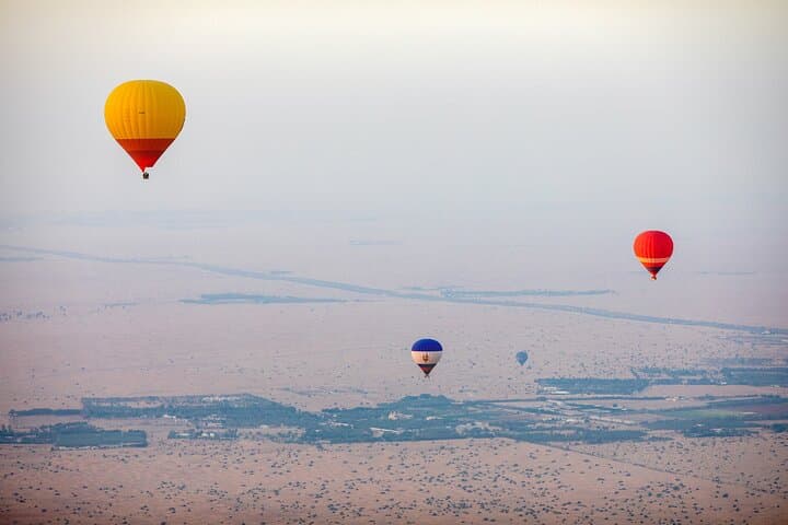 Sunrise Hot Air Balloon Ride Over Dubai Desert Reserve with Falconry & Breakfast photo 4