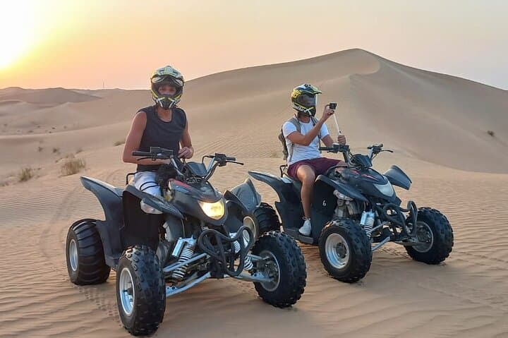 Self-Drive ATV in Qatar Desert: Guided Quad Bike Adventure from Doha