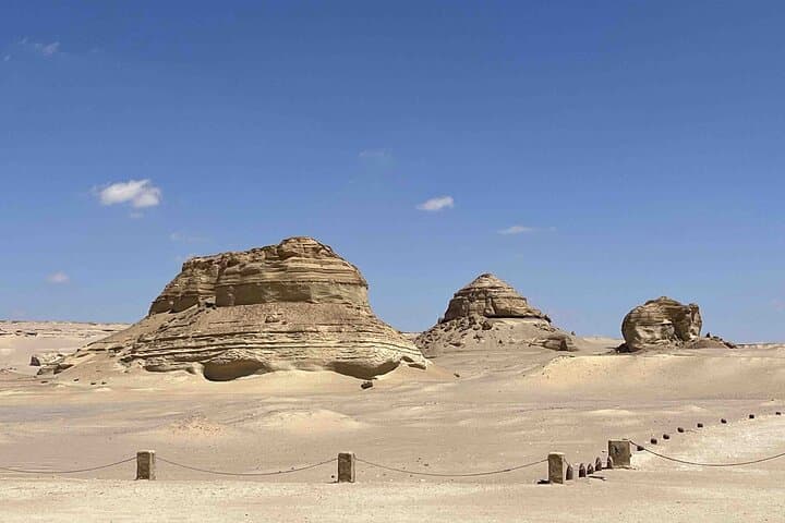 Wadi al Hitan Whales Valley, Magic Lake & Waterfalls Day Tour from Cairo photo 3