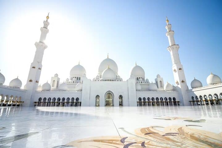 Sheikh Zayed Grand Mosque & Ferrari World Abu Dhabi: Cultural Sights and High-Speed Thrills