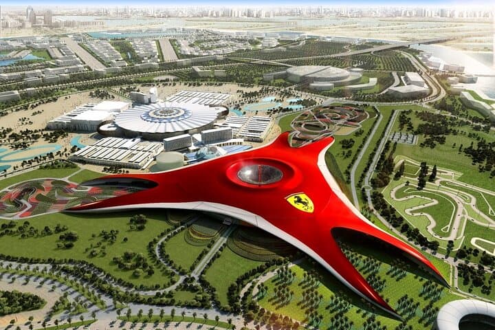 Abu Dhabi Day Tour: Sheikh Zayed Mosque, Emirates Palace & Ferrari World