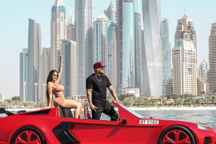 Dubai Jet Car Ride: High-Speed City Drive for Two