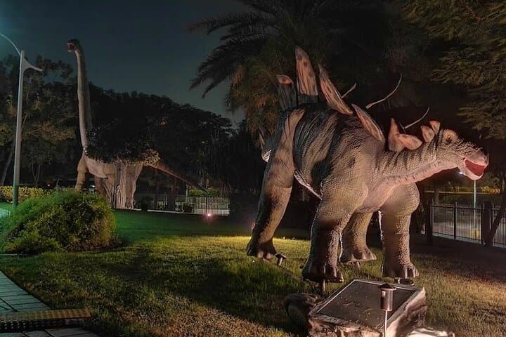 Dubai Frame, Garden Glow & Dinosaur Park Self-Guided Tour with Private Transfer photo 2
