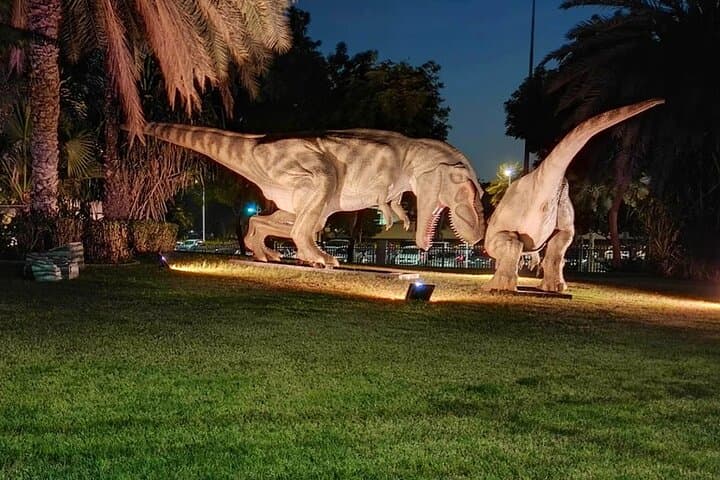 Dubai Frame, Garden Glow & Dinosaur Park Self-Guided Tour with Private Transfer photo 6