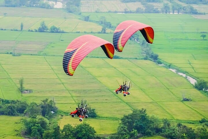 Sunrise Paramotor Flight Over Chiang Mai: 15–20 Minute Aerial Tour