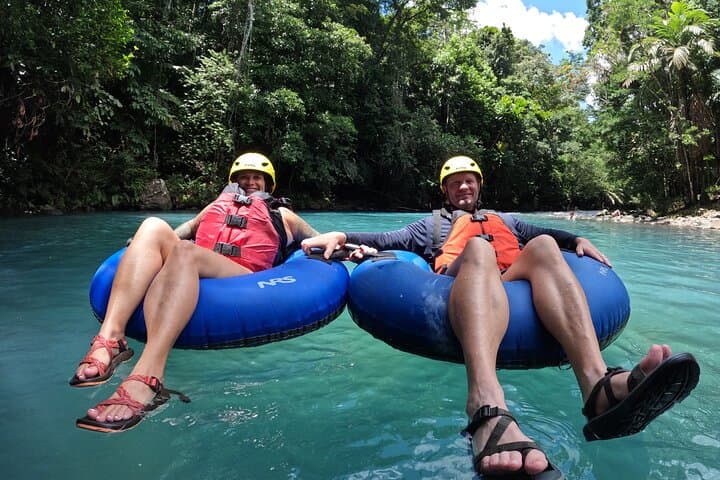 Rio Celeste Full-Day Hiking and Tubing Adventure from La Fortuna