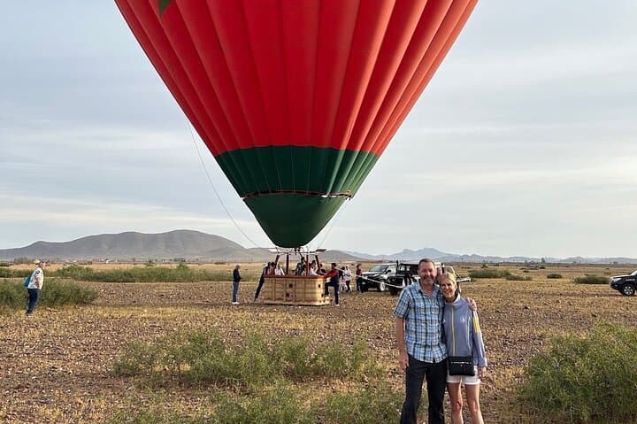 Sunrise Hot Air Balloon Flight and Camel Ride from Marrakech photo 2