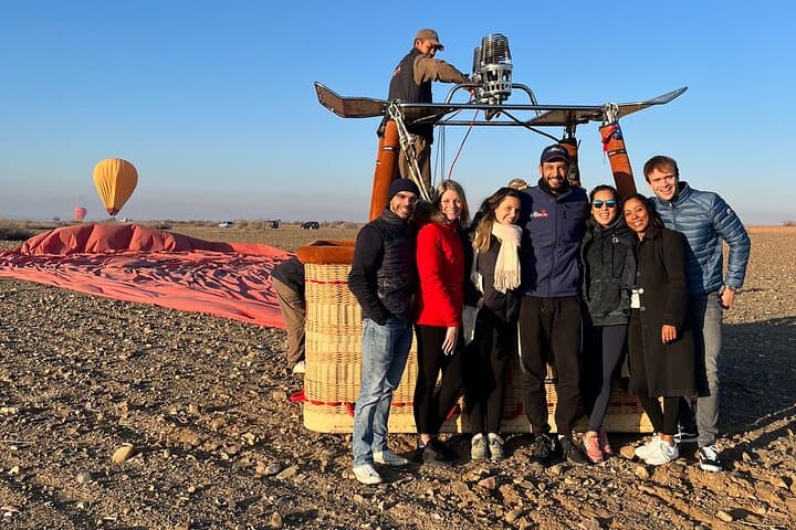 Sunrise Hot Air Balloon Flight and Camel Ride from Marrakech photo 3