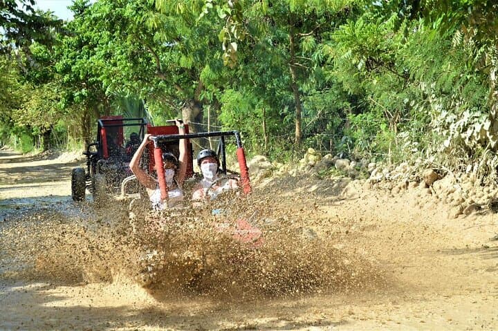Punta Cana Dune Buggy Adventure with Beach & Cenote Swim