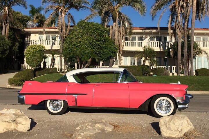 Cruising the South Bay in a 1957 Pink Cadillac: Private Beach Cities Tour
