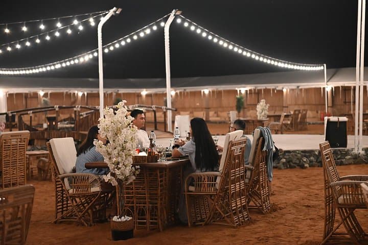 Private Dubai Heritage Desert Safari: Vintage Land Rovers, Falconry & Arabian Dinner photo 2