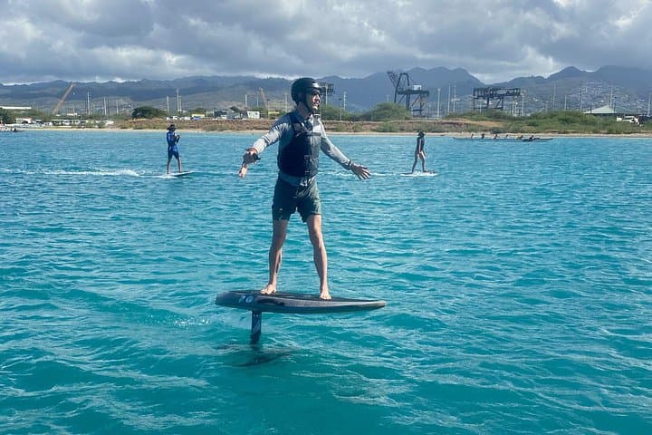 Learn to eFoil in Honolulu: 2-Hour Group eFoil Lesson at Ala Moana photo 5