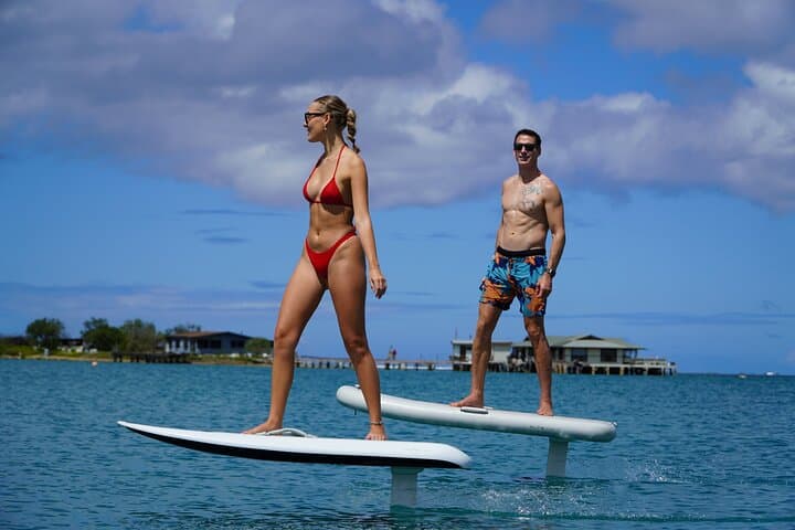 Learn to eFoil Near Waikiki: Premium Lessons at Sand Island photo 3