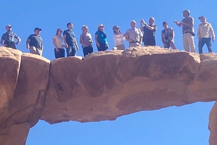 Wadi Rum Overnight Jeep Tour — 1 Day/1 Night Bedouin Camp & Rock Bridges photo 3