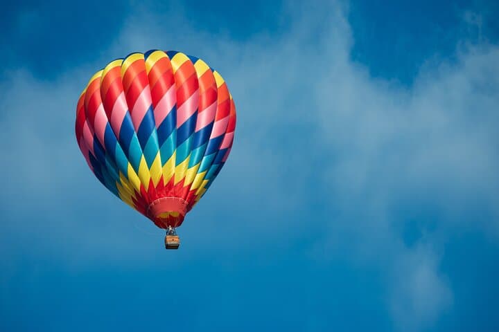 Sunrise Hot Air Balloon Over Dubai Desert Conservation Reserve photo 3