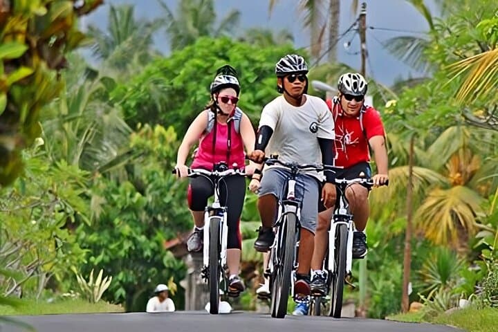 Downhill Cycling from Mount Batur to Uluwatu: Bali's Villages, Beaches & Sunset