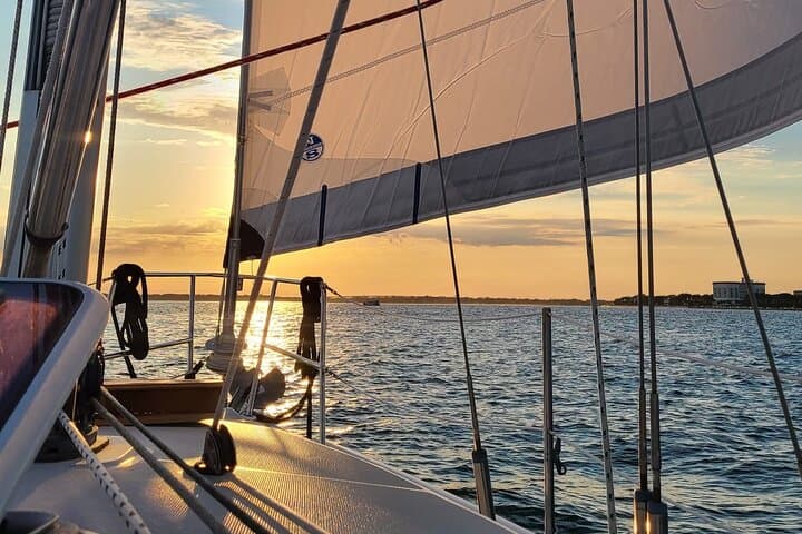 Charleston Private Yacht Charter: BYOB Harbor Cruise & Dolphin Sightings