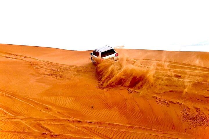 Dubai Evening Dune Bashing & Live BBQ: Private Premium Sunset Desert Safari photo 3