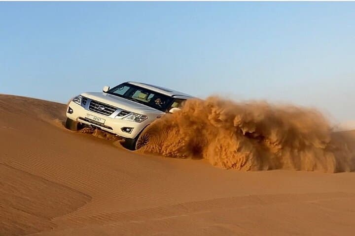 Dubai Evening Dune Bashing & Live BBQ: Private Premium Sunset Desert Safari photo 6