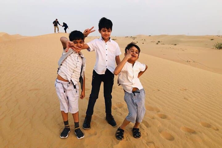 Dubai Evening Dune Bashing & Live BBQ: Private Premium Sunset Desert Safari photo 4