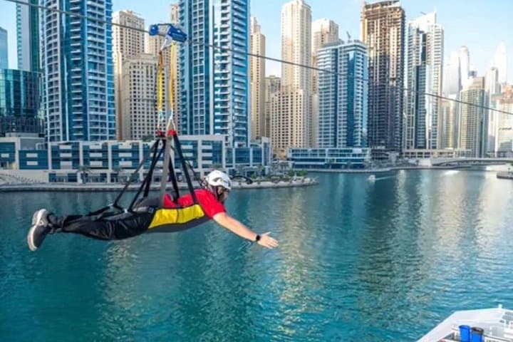 XLine Dubai Marina: Urban Zipline Over Skyscrapers and Yachts photo 3