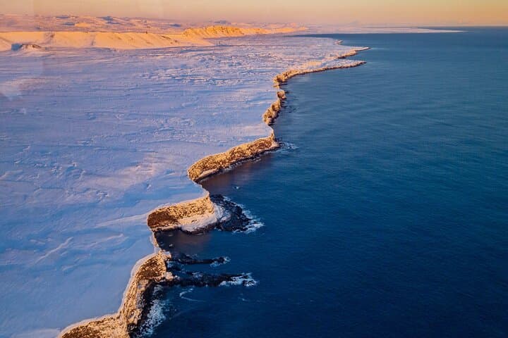 Reykjavik Helicopter Tour: Overfly Reykjanes Volcanoes & Lava Fields photo 3