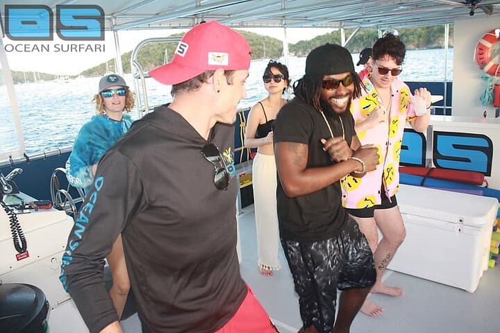 Do-It-All Trip: Snorkel Two Reefs, Pizza & Sunset Party in the US Virgin Islands
