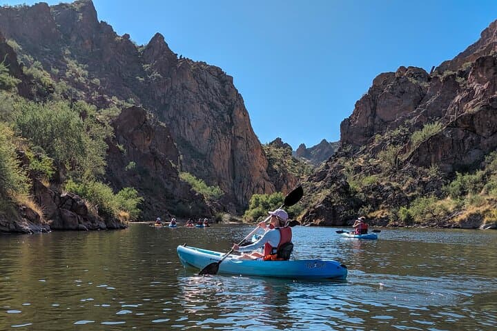 Kayak and Paddleboard Saguaro Lake: Guided 2.5-Hour Desert Water Adventure photo 2