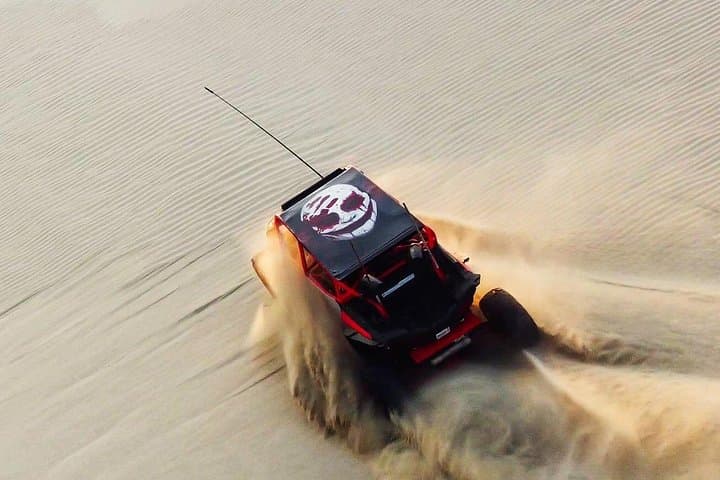 Half-Day Doha Desert Safari — Sunrise & Sunset Dune Bashing, Sandboarding and Camel Ride photo 2