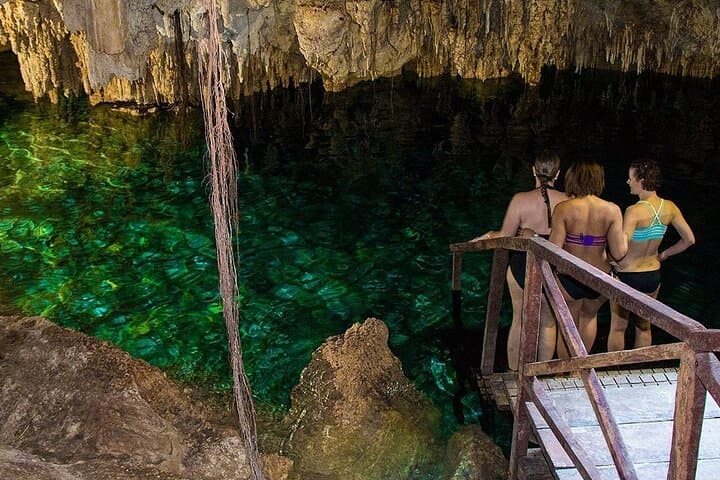 Zapote Cenotes Adventure: Zip Lines, Caverns & Swimming on Ruta de los Cenotes photo 6