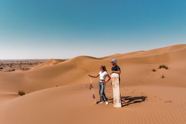 Dubai Evening Desert Safari in the Conservation Reserve — Camel Ride, Sandboarding & BBQ photo 3