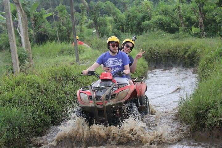 Ubud Quad Biking Through Rice Terraces, Jungle and River — 250cc Adventure photo 6