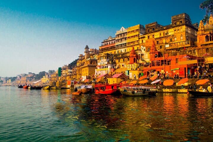 Sunset on the Ganges: Varanasi Aarti Boat Ride & Local Walking Tour