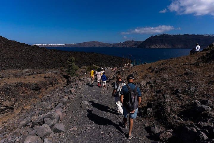 Santorini Caldera Glass-Bottom Boat Tour: Volcano, Hot Springs & Thirassia photo 3