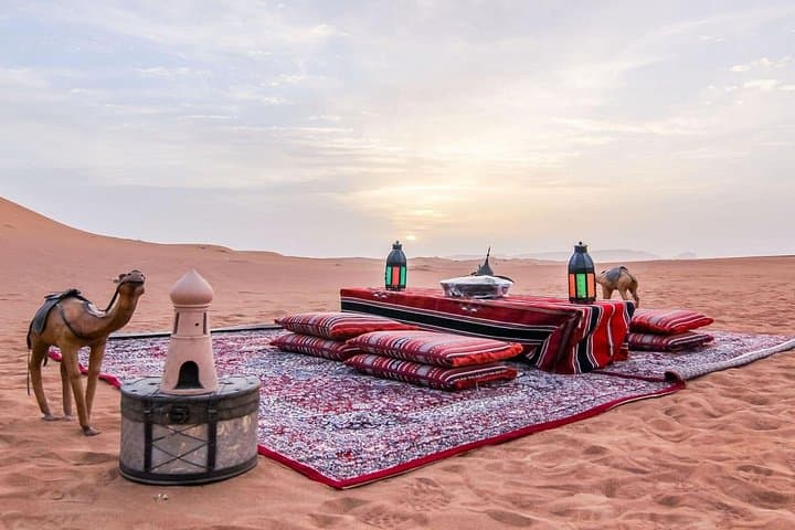 Dubai Morning Desert Safari: Sunrise Dune Bashing, Camel Ride & Breakfast