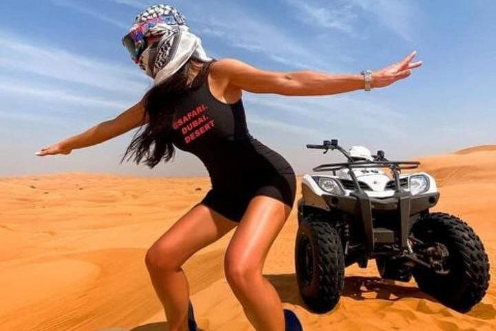 Morning Desert Safari Dubai: Dune Bashing, Camel Ride & Sunrise Breakfast photo 3