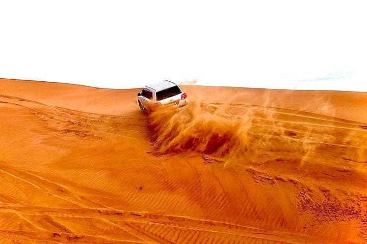 Dusk ATV Desert Safari in Dubai — Sunset Dune Ride, BBQ & Desert Camp Show photo 1