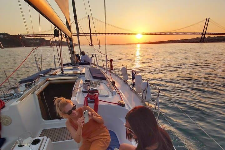 Golden Hour Sailing Tour in Lisbon: Sunset Cruise Past the Monuments with Wine photo 2