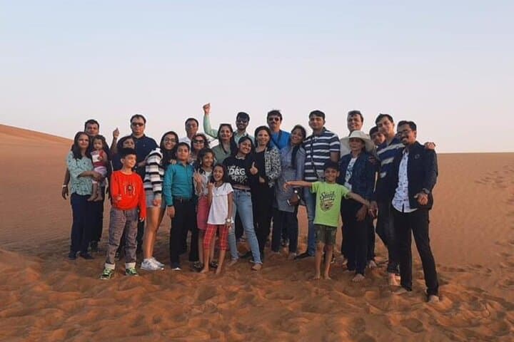 Abu Dhabi to Dubai Desert Safari: Dune Bashing, Sunset & Bedouin Camp Experience photo 3
