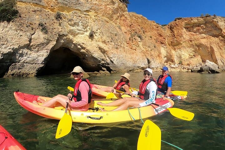 Private Boat & Kayak Snorkel Tour in Alvor — Caves, Reefs and Hidden Beaches photo 4