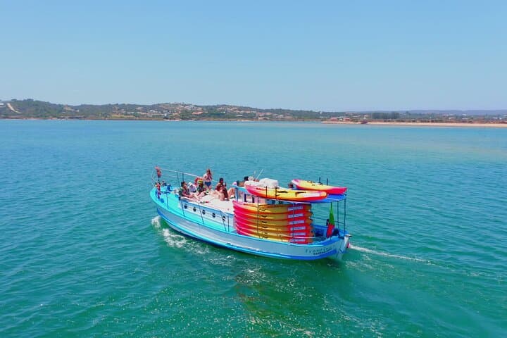 Private Boat & Kayak Snorkel Tour in Alvor — Caves, Reefs and Hidden Beaches photo 3