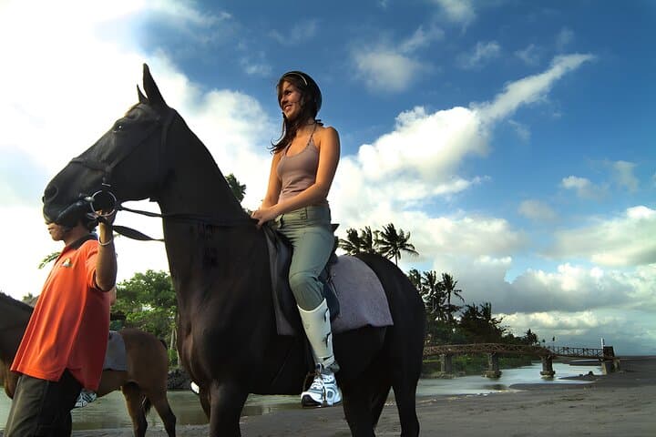Bali Horse Riding & Ubud Rice Terrace Tour — Beach Ride, Monkey Forest & Tegenungan Waterfall photo 6