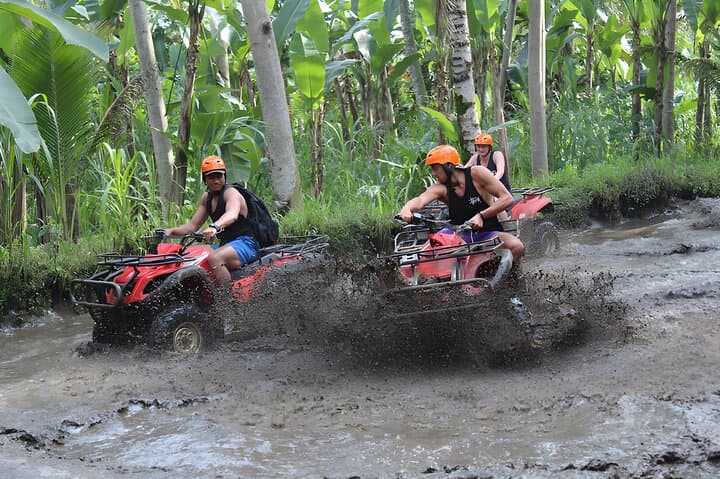 Bali Quad Bike to Tanah Lot: Rice-Terrace ATV Ride & Sunset Temple Tour