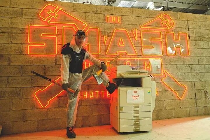 Smash Therapy in Dubai: Private Smash Room Experience with Transfer photo 5