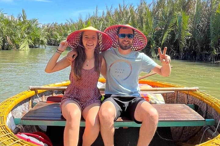 Bay Mau Basket Boat Tour — Hoi An Coconut Forest Rowing Experience photo 6