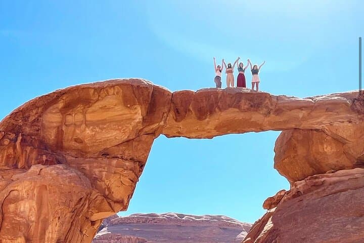 Wadi Rum Full-Day Jeep Tour and Night Under the Stars photo 5